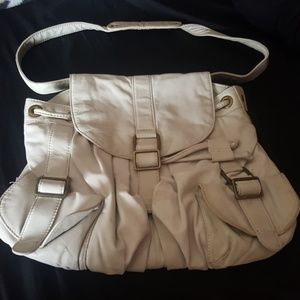 Handbag leather